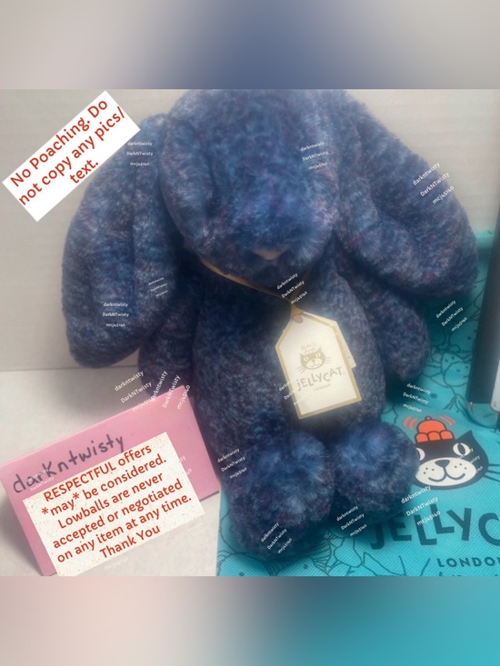 Jellycat Other - BNWT Jellycat Hopscone Luxe Bunny…soooo beautiful IRL Pics don’t do justice!